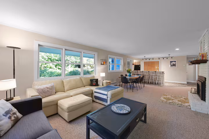 Cozy living space at Ahmeek